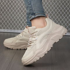 Lightweight Breathable Running Shoes Casual Shock Absorption Chunky Sneakers