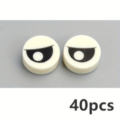 Circular Eyelash Pattern Building Blocks Creative MOC Toys