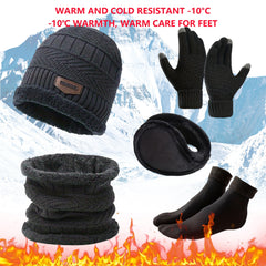 5pc Thermal Insulated Winter Warmth Set Extreme Cold Weather Clothing