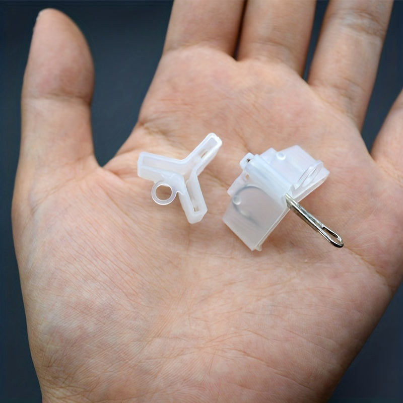 10pcs Fishing Treble Hooks Covers Set 5 Sizes Safety Protector Case Caps