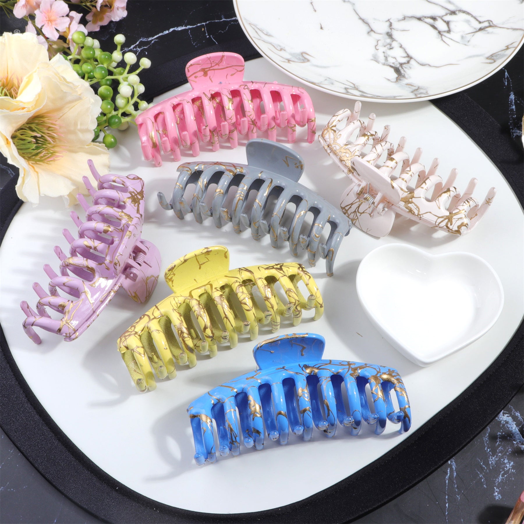 Nonslip Hair Clips Strong Hold Jaw Clamps Hair Barrette Hair Accessories