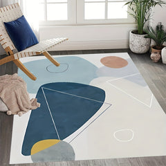 Soft Fluffy Plush Area Rug - Modern Shaggy Rug for Bedroom, Living Room