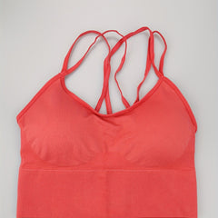 Cross Back Wireless Sports Bra Comfortable Stretchy Intimates