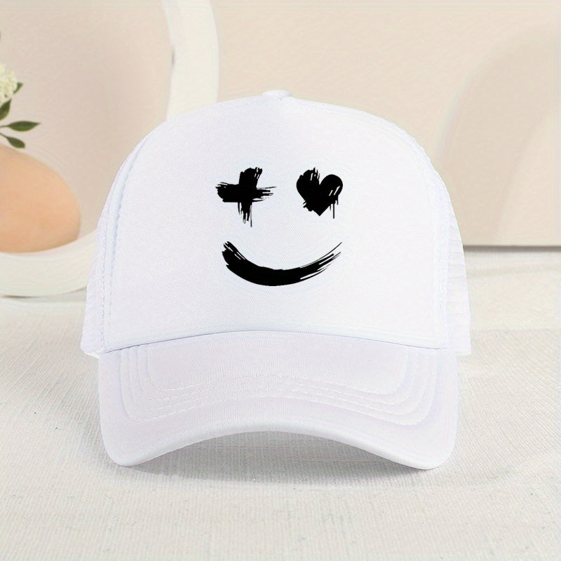 Casual Mesh Stitching Cap Sun Protection Comfortable Breathable Cap