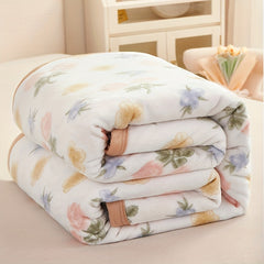 Soft Blanket for Travel Sofa Bed Camping Winter Thick Warm Outdoor Blanket