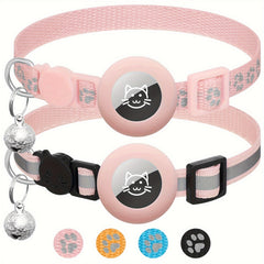 2 Pack Cat Collar With Bell Breakaway Reflective Kitten Collar