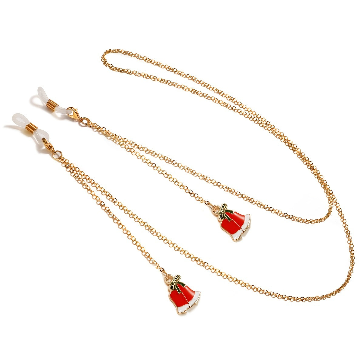 Christmas Charm Glasses Chain Metal Eyeglasses Lanyard Strap