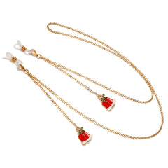 Christmas Charm Glasses Chain Metal Eyeglasses Lanyard Strap