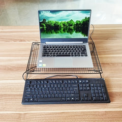 Barbecue Grill Laptop Stand Cooling Rack Desktop Holder Flat 43 18 Cm