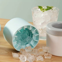 Silicone Ice Bucket & Ice Cube Tray Set for Ice Making & Storage