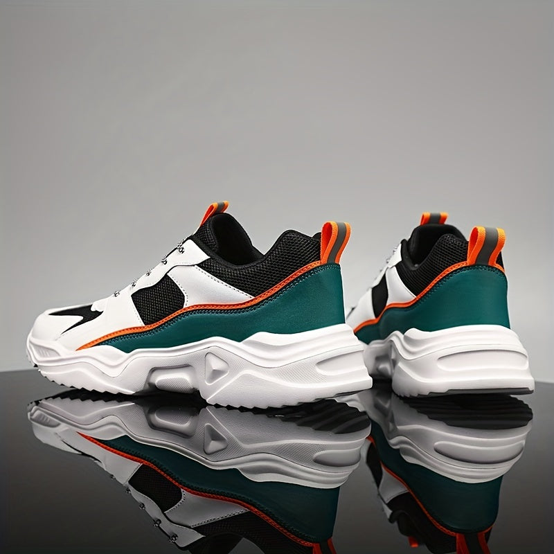 Men's Breathable Chunky Sneakers for Jogging Gym