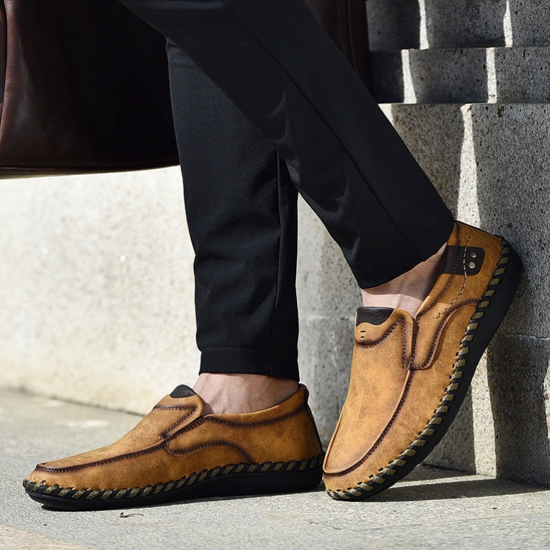 Men's Comfortable Loafer Shoes Non Slip Casual Walking Shoes
