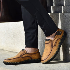 Men's Comfortable Loafer Shoes Non Slip Casual Walking Shoes