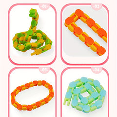 10PCS Luminous Decompression Toys for Christmas