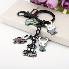 Hollow Knight Alloy Doll Keychain Bag Car Pendant