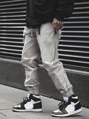 Men's Cargo Pants Casual Drawstring Joggers Spring Fall Streetwear