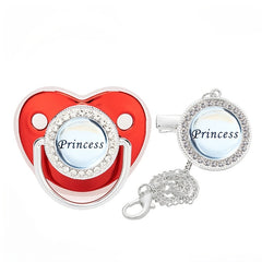 Baby Bright Princess Drill Pacifier Weaning Artifact