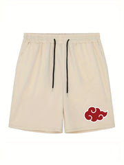 Men's Comfy Solid Drawstring Shorts - Summer Casual Style