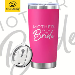 Bride Stainless Steel Coffee Mug - Perfect Gift for Christmas or Anniversary