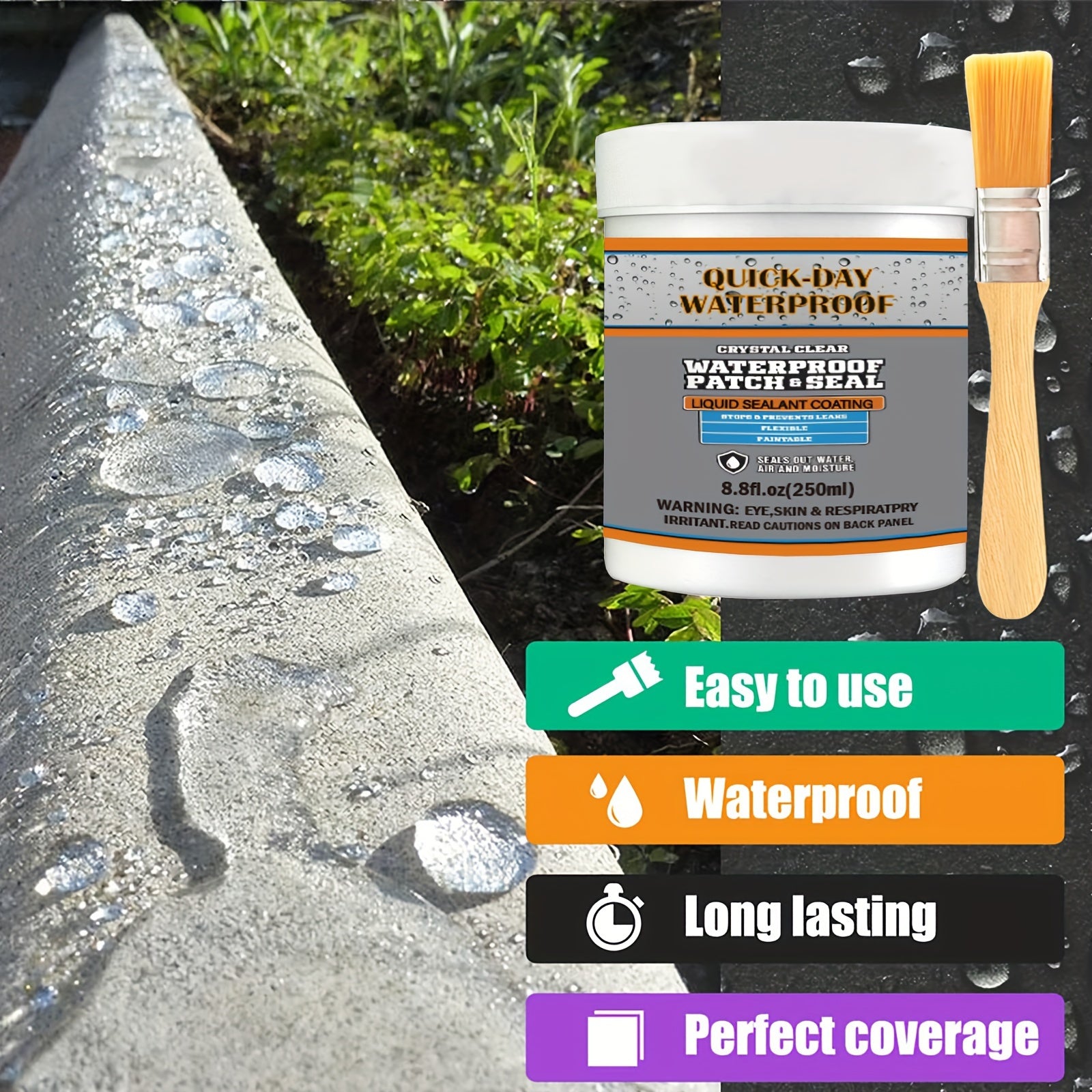1pc Waterproofing Agent Invisible Leak-proof Insulation Sealant