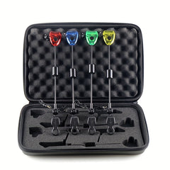 Waterproof Carp Fishing Bobbins & Swingers Set w/ Luminated Bite Alarm