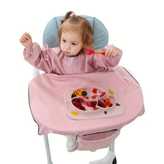 Waterproof Sleeved Bib Anti Stain Smock Apron