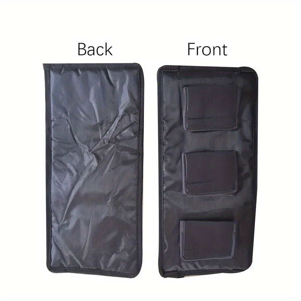1pc Portable Fishing Rod Storage Bags with Fixing Straps