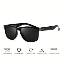 Men's Vintage Polarized Sunglasses for Summer Beach Party
