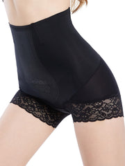 Lace High Waist Panties Bikini Brief Underwear Women's Shapewear