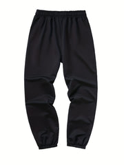 Rose Pattern Joggers Men's Casual Loose Fit Pants for All Seasons