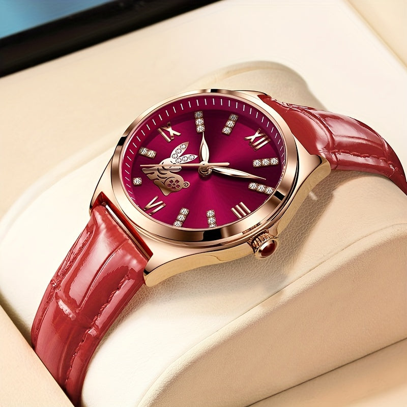 LIGE Kids Quartz Watch Cute Animal Shape Waterproof Vintage Girls Watch