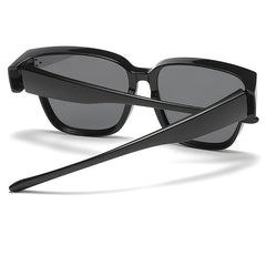 LJGOOD HD Polarized Sunglasses Myopia Driving Set Mirror