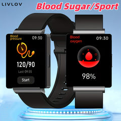 Smart Watch with Non Invasive Blood Glucose Test and NFC