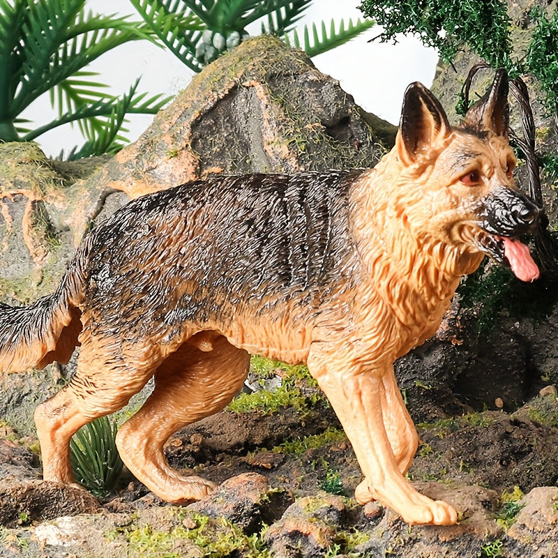 Realistic Dog Breed Action Figures PVC Material Ideal Gift for Youngsters
