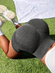 High Waist Yoga Running Shorts