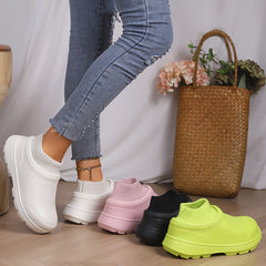 Women's Plush Lined Waterproof Ankle Rain Boots