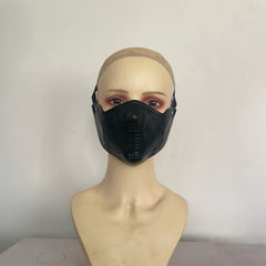 Rubber Half Face Mask Cosplay Role Play Party Halloween Christmas