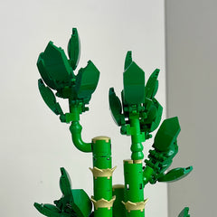 Artistic Bonsai Money Tree Blocks Home Decor