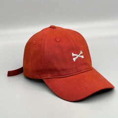 Vintage Bone Embroidery Baseball Cap Unisex Sun Hat