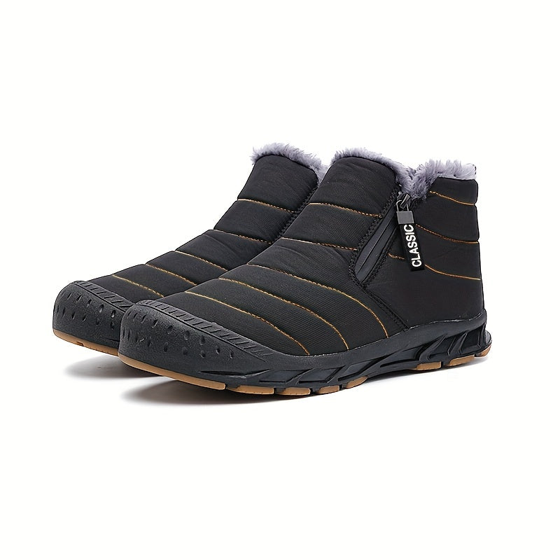 Women's Winter Snow Boots Soft Sole Waterproof Fashionable Warm Ankle Boots