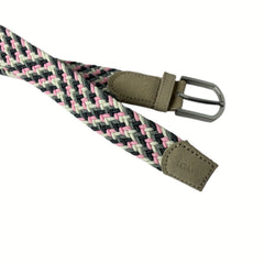 Pink Suede Elastic Belt for Kids & Youth