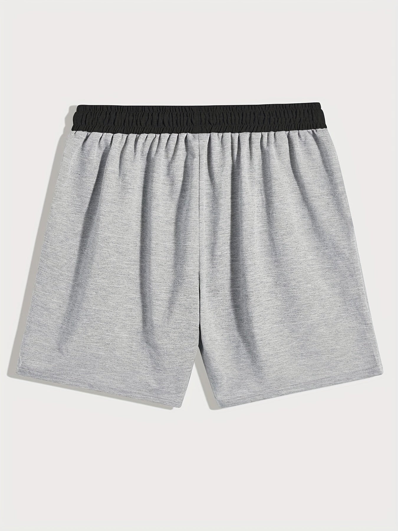 Solid Men's Shorts Summer Drawstring Casual Outdoor Sports Loose Shorts
