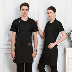 Hanging Neck Apron Tie Waist for Work Uniform