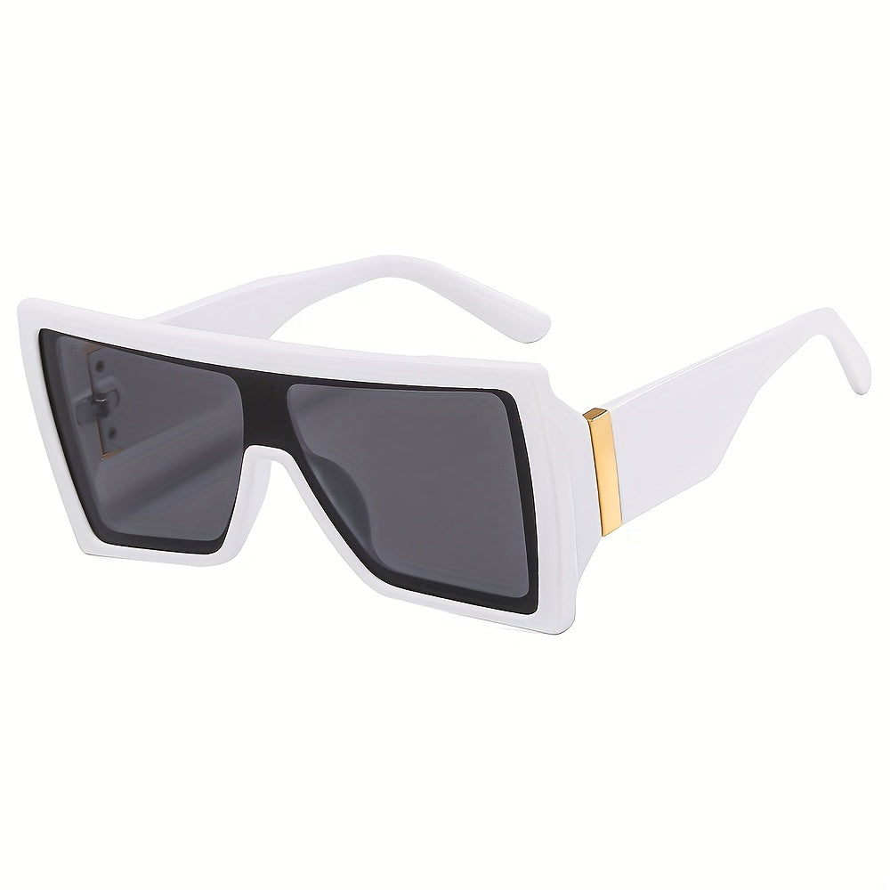Men's Square Sunglasses Big Frame with Packaging Box