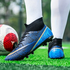 Boy's AG Outdoor Soccer Cleats Football Boots