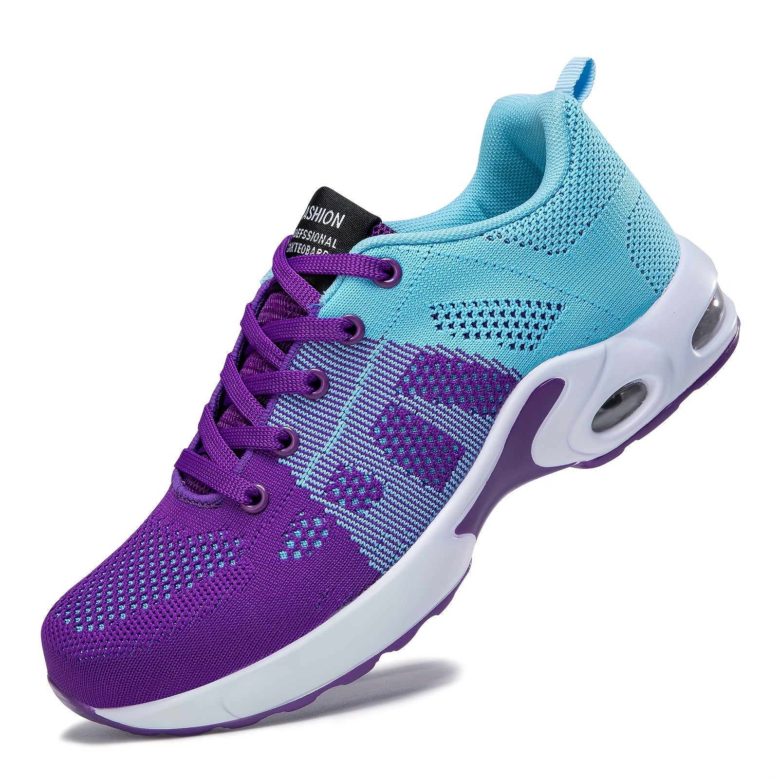 Women's Ombre Running Shoes Air Cushion Lightweight Sneakers