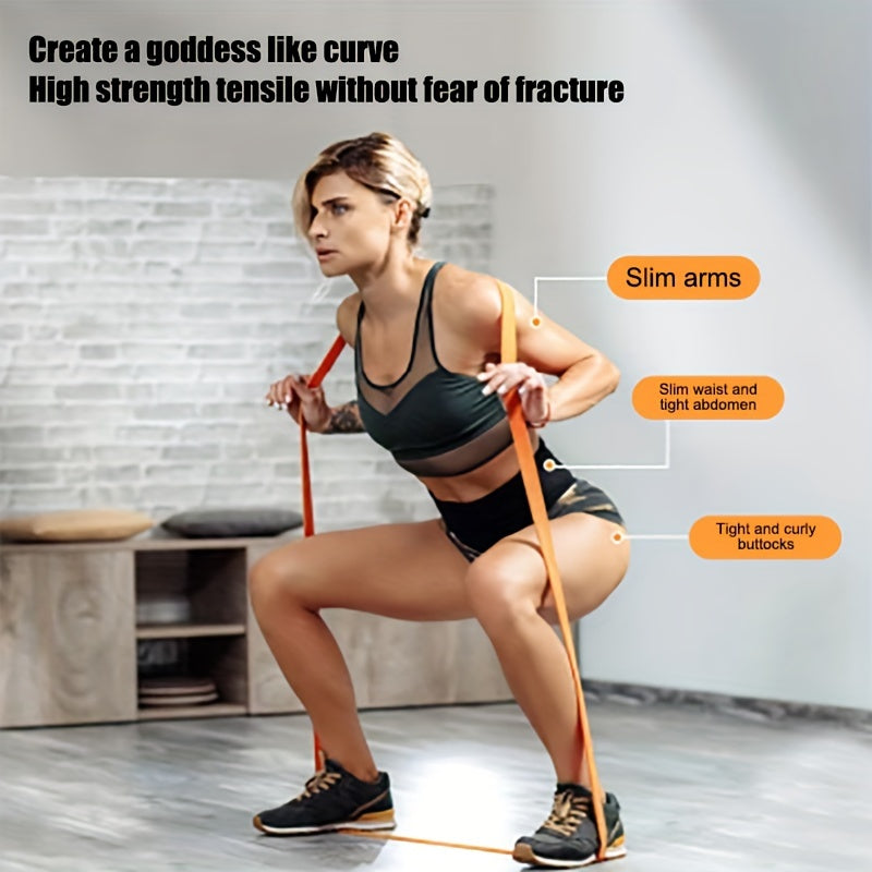4pcs Yoga Resistance Bands Fitness Pull Up Bands Workout Equipment