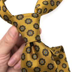 Vintage Green Paisley Floral Necktie Wedding Tie