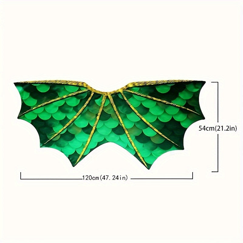 Dinosaur Dragon Wings Costume Mask for Kids Dress Up Boys Girls
