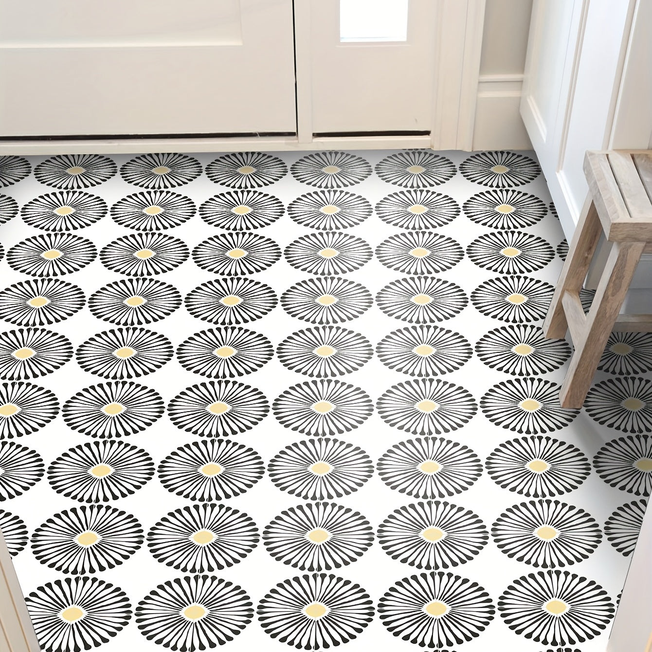 Moroccan Mosaic Look Self Adhesive PVC Tile